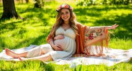 boho maternity style comfort