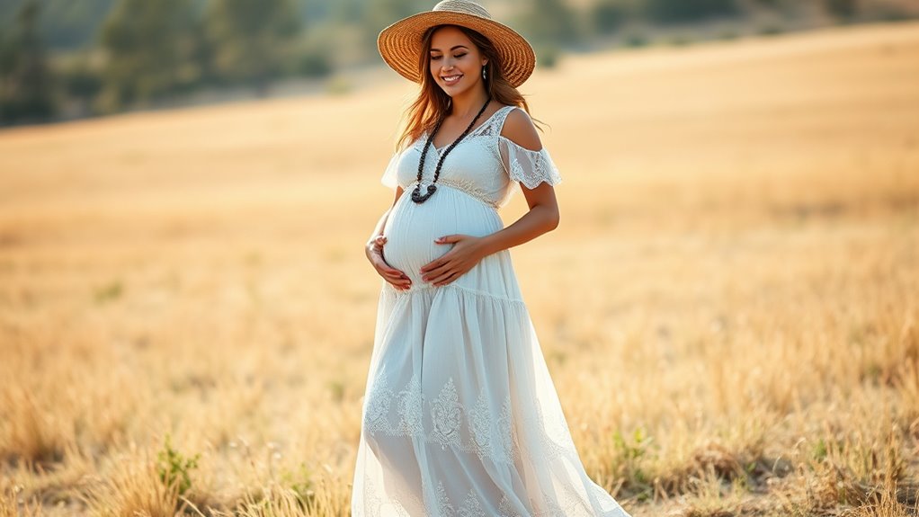 boho maternity style versatility
