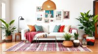 boho modern interior fusion