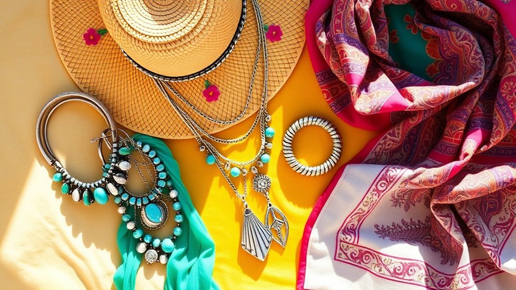boho scarves styling options