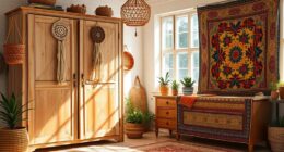boho style across spaces