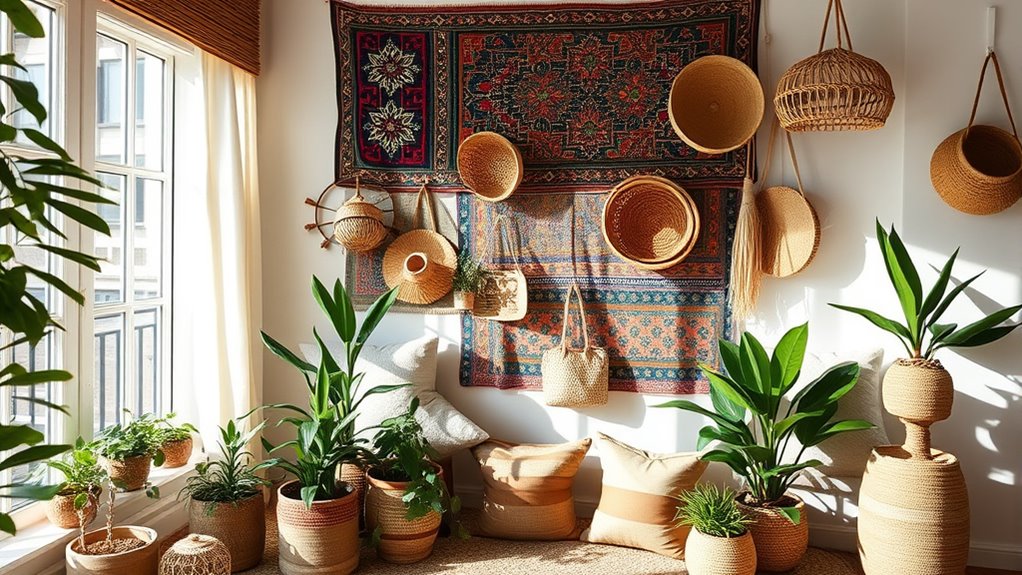 boho wall decor ideas