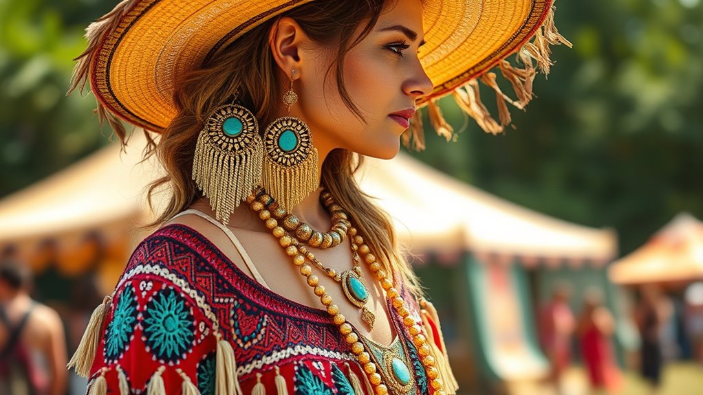 bold boho festival accessories