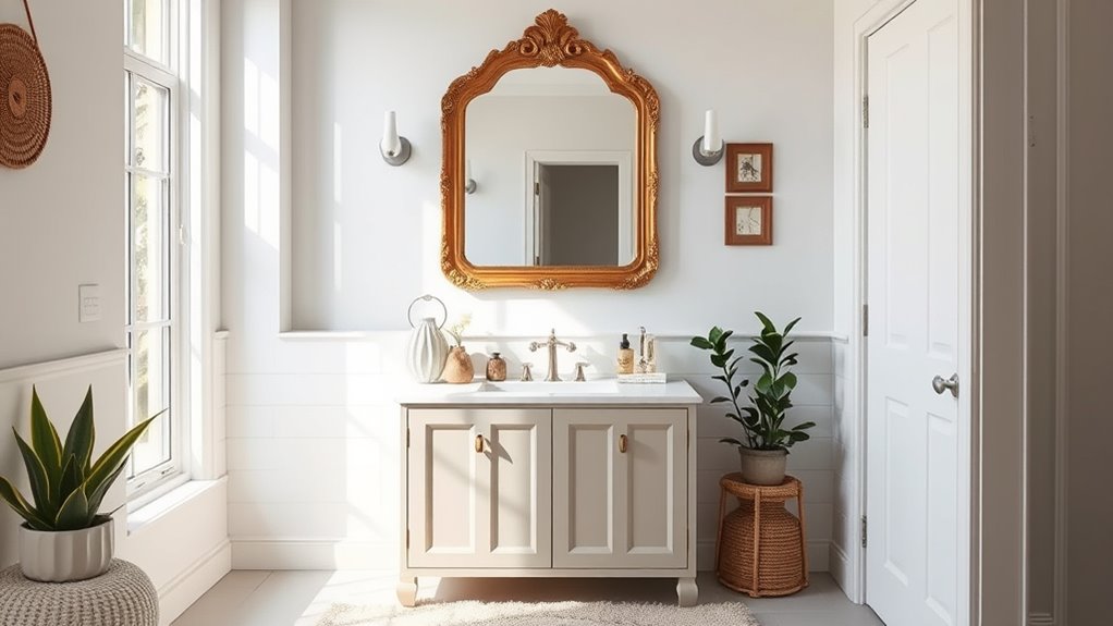 budget bathroom decor updates