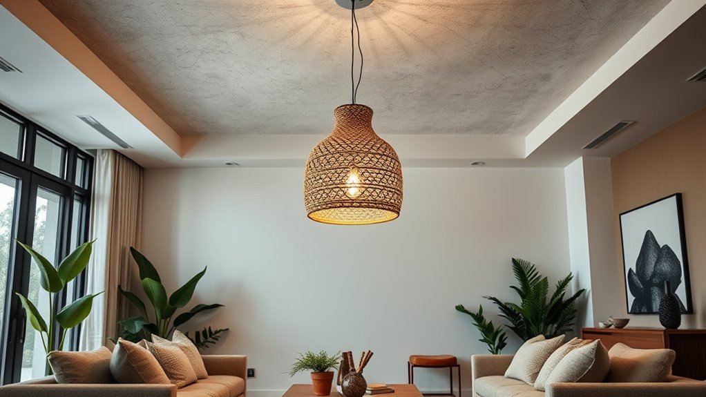 choose warm textured fixtures