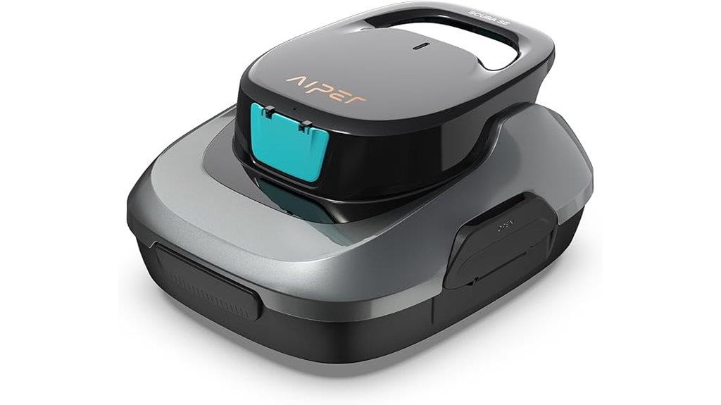 cordless pool cleaner auto park