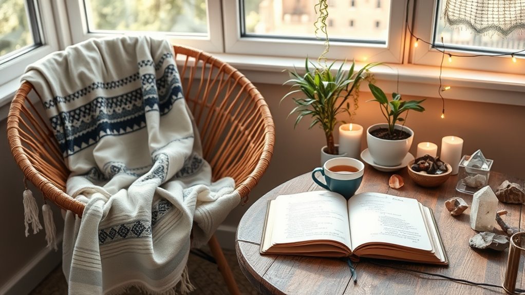 create a peaceful morning sanctuary