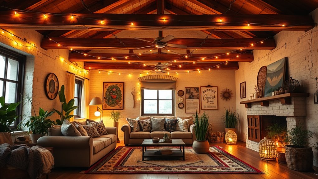 create cozy ambient lighting