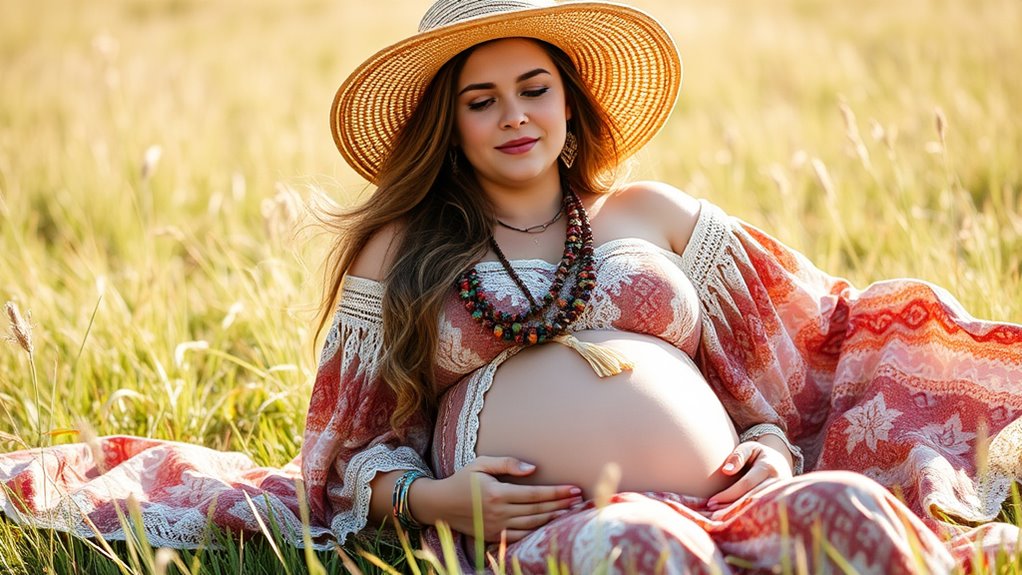 discover unique boho maternity