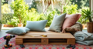 diy boho pallet daybed
