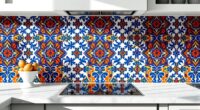 diy moroccan tile effect