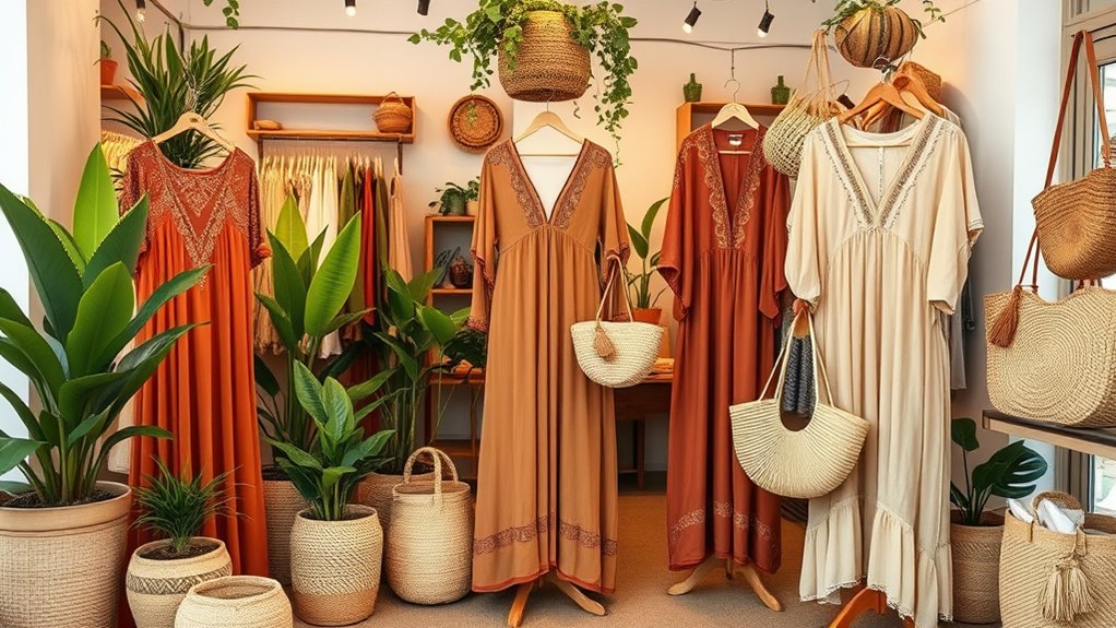 eco conscious bohemian fashion brands
