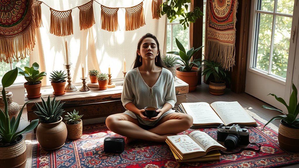 embrace mindfulness and stillness