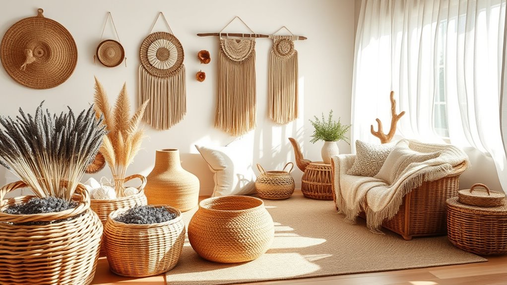 embrace rustic natural textures