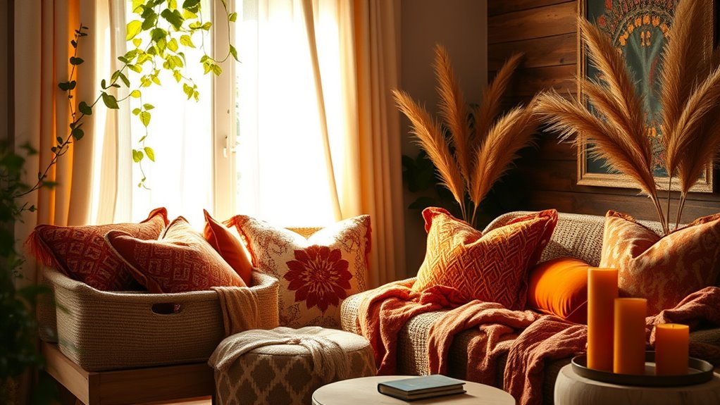 embrace warm autumn tones