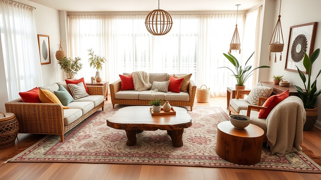 flowing open space arrangement