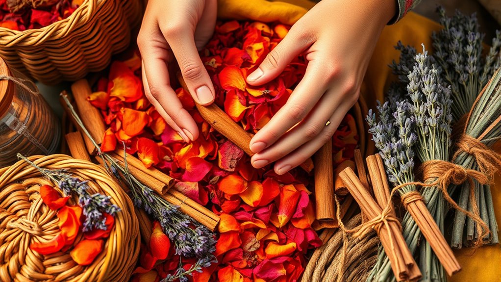 gather fall natural ingredients