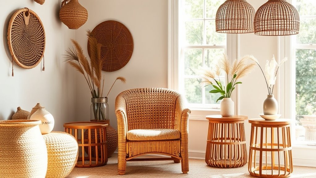 harmonious natural material blending
