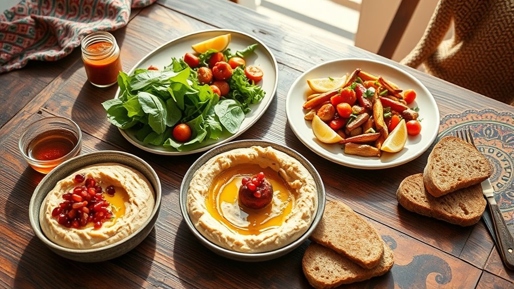 healthy bohemian inspired dishes