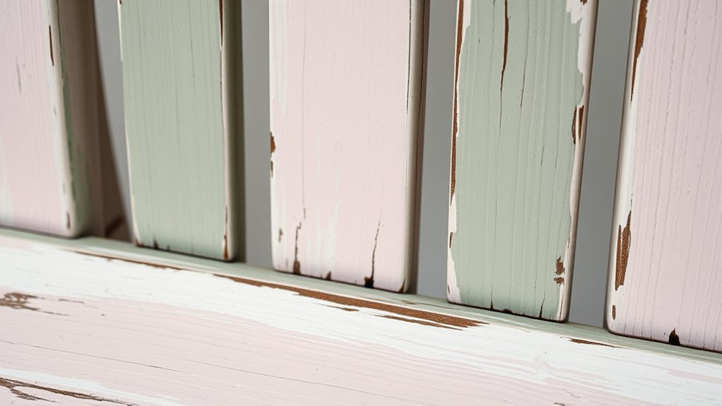 layered colors and textures