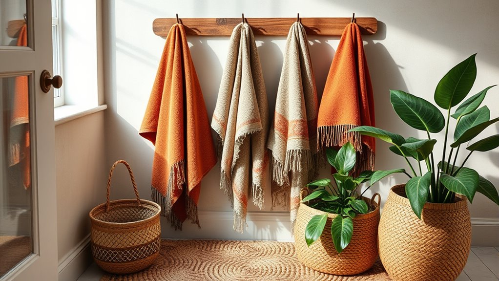 layered earthy vibrant textures