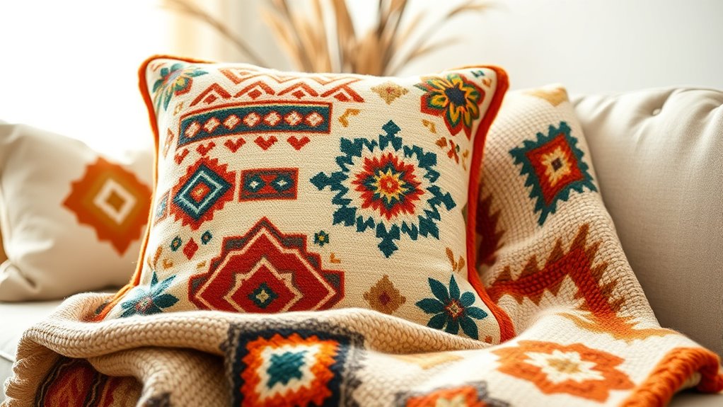 layered eclectic boho decor