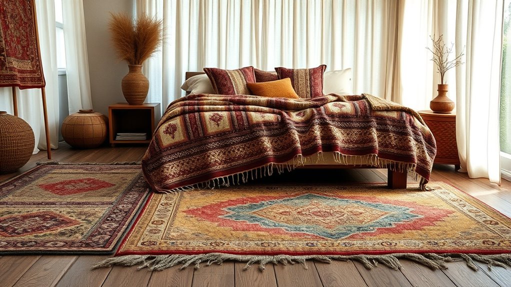 layered textiles for cozy depth