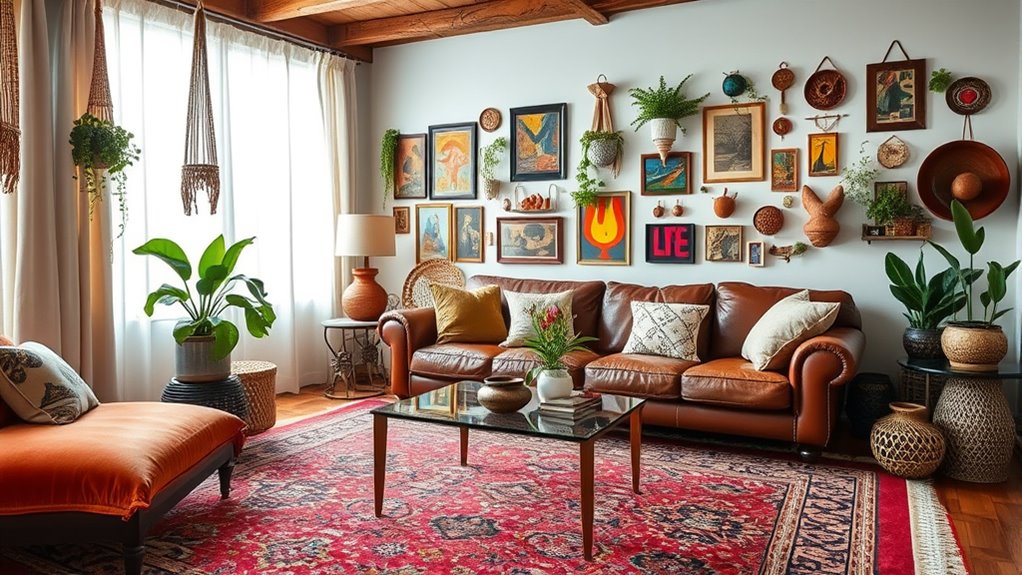 layered textured interior design