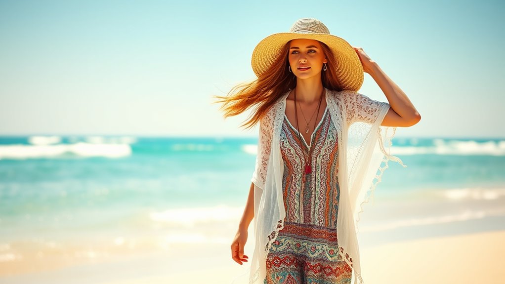 lightweight vibrant versatile cover ups