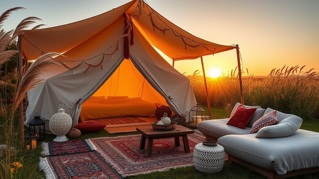 luxury boho camping destinations