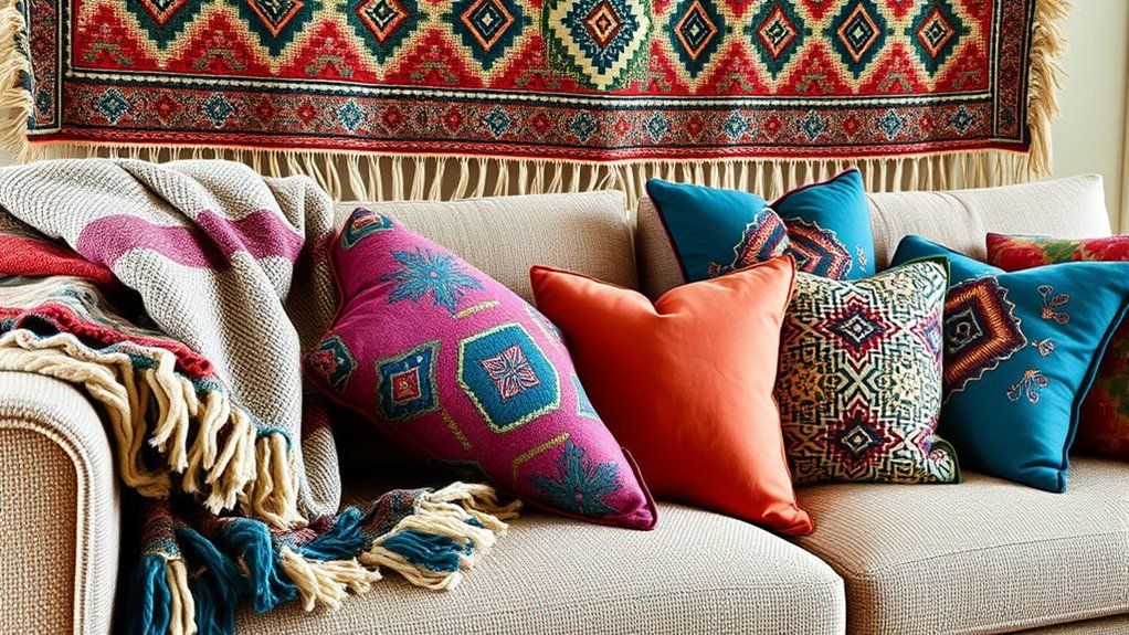 mix textures colors shapes