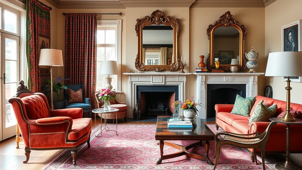 mix vintage and modern