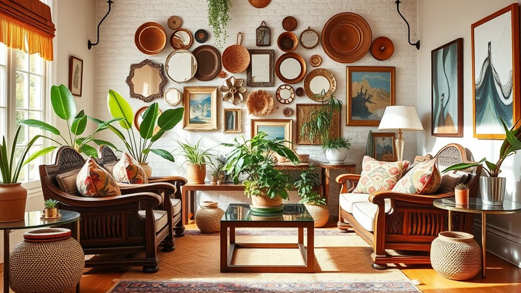 mix vintage with modern