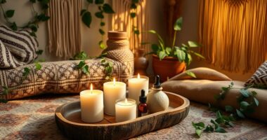 natural boho scented ambience