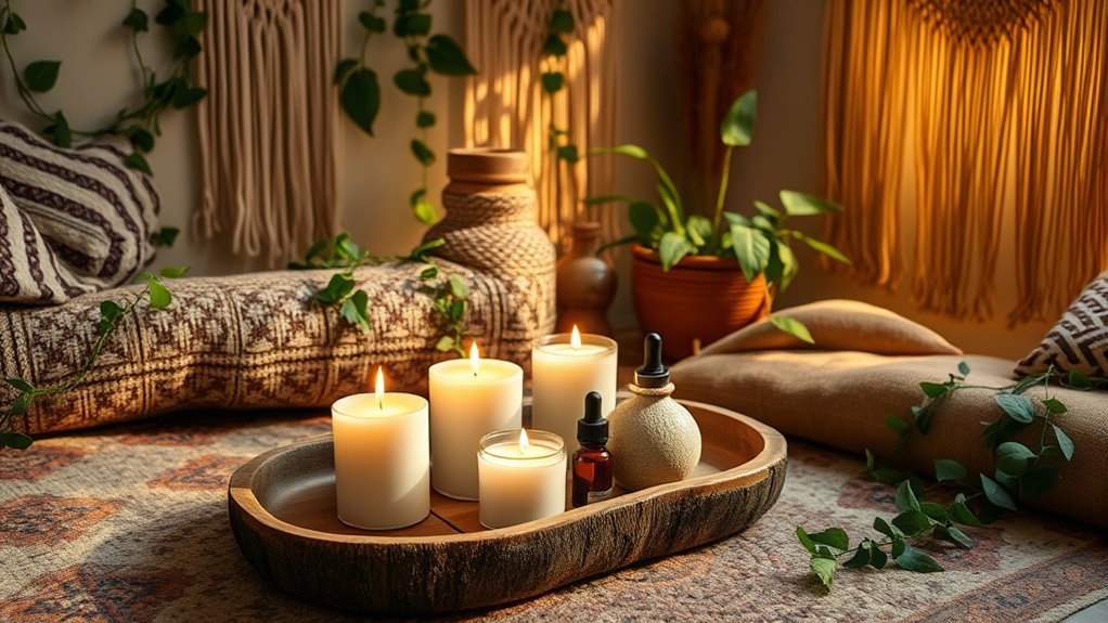 natural boho scented ambience