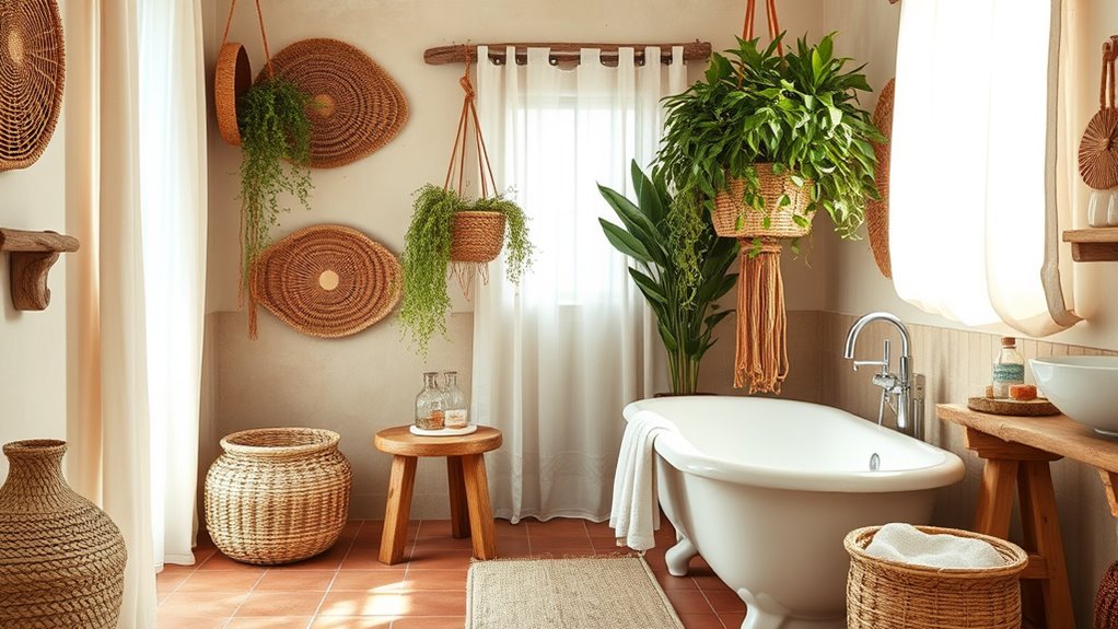natural earthy textured decor