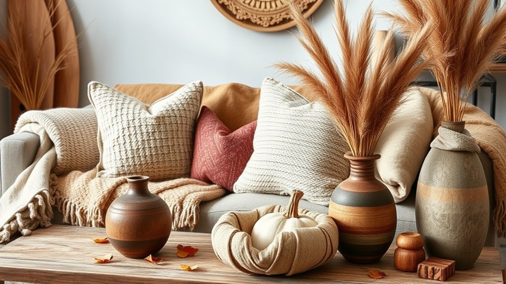 natural elements enhance decor