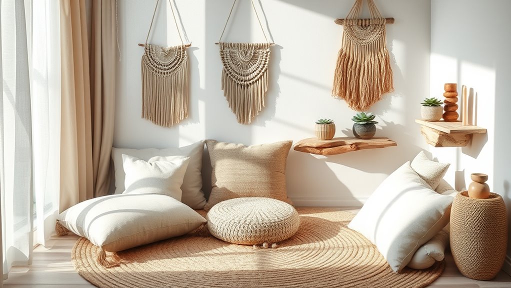 natural textures promote tranquility