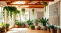 organic earthy boho decor