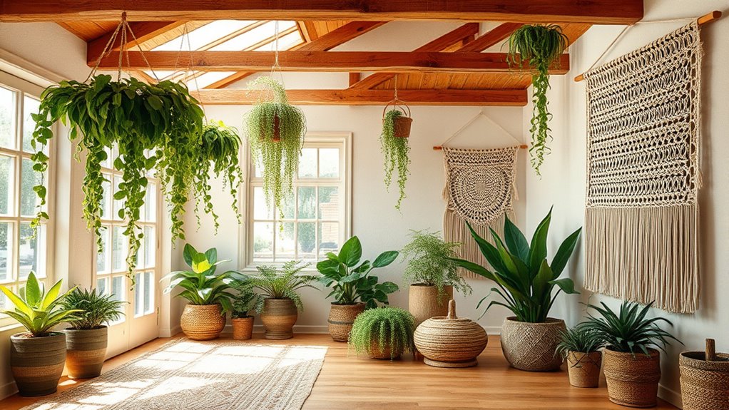 organic earthy boho decor