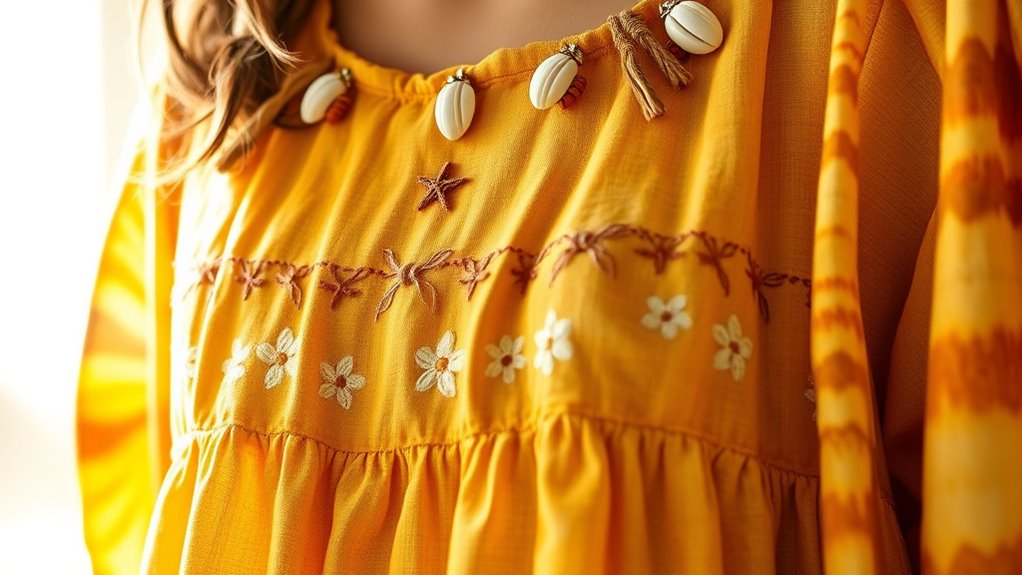 personalized natural dyes embellishments