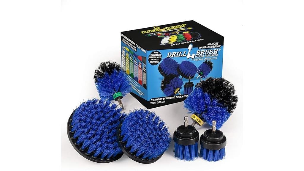 pool cleaning drill brush