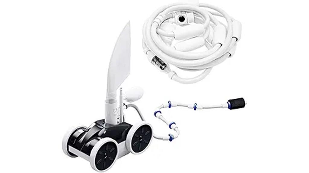 pool cleaning pressure side