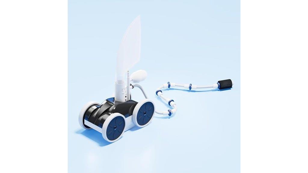 pool pressure sweeper system