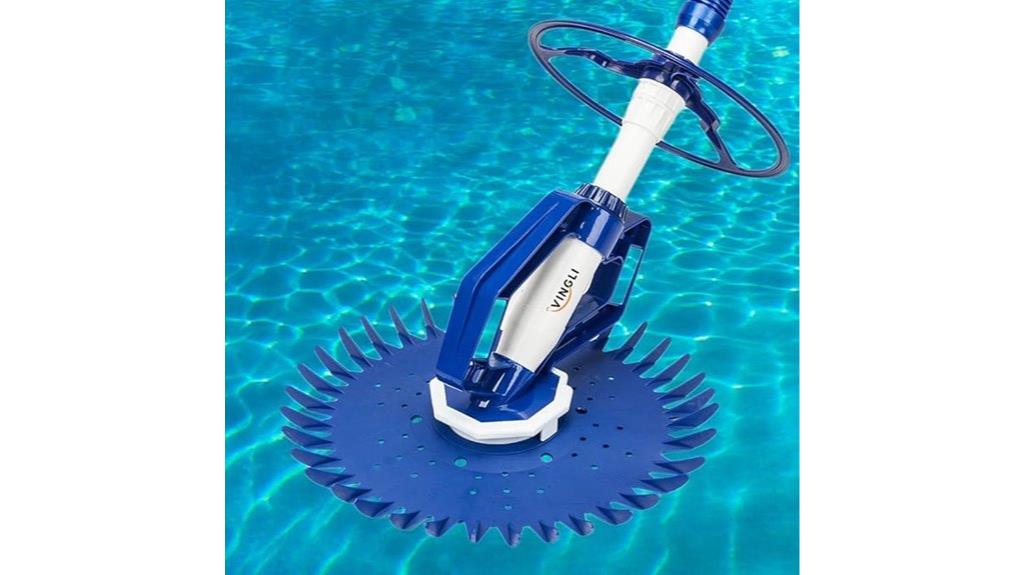 pool vacuum cleaner features