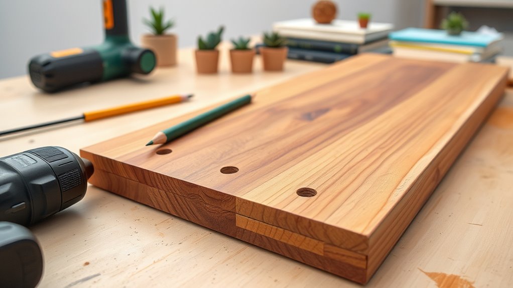 precise hole drilling technique