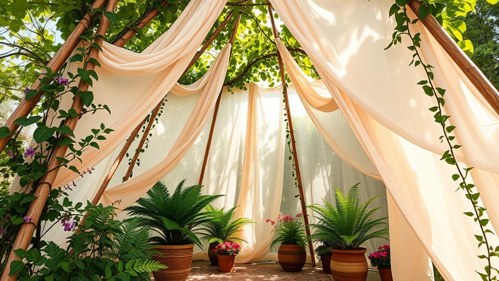 privacy greenery romance seclusion