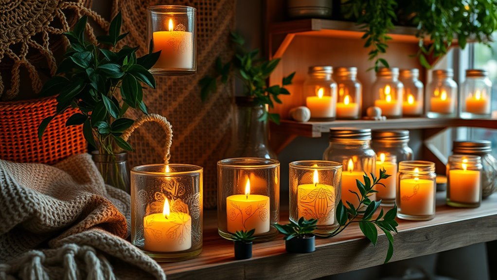 reusable eco friendly candle containers