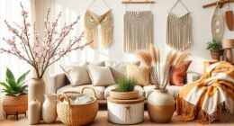 seasonal boho decor swaps