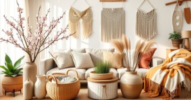 seasonal boho decor swaps